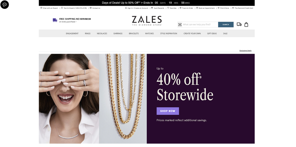 Website Design & Creation for jewellery website URL 1