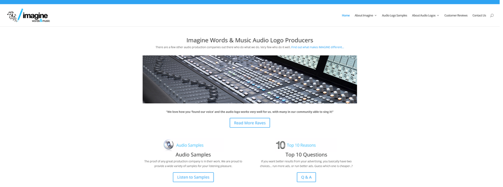 Website Design & Creation for jingle company website URL 4