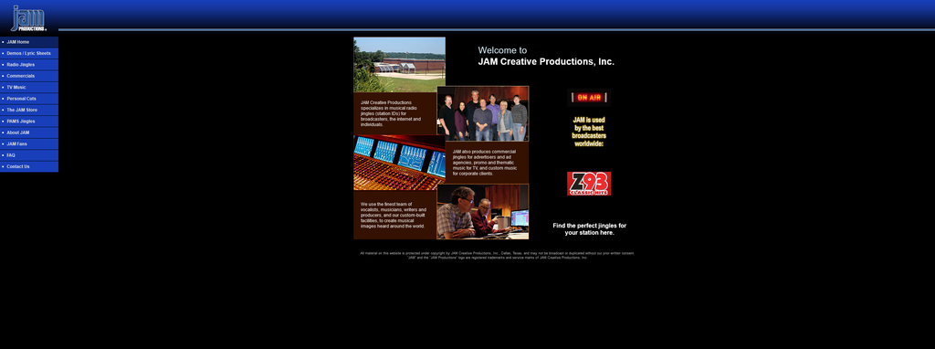 Website Design & Creation for jingle company website URL 5