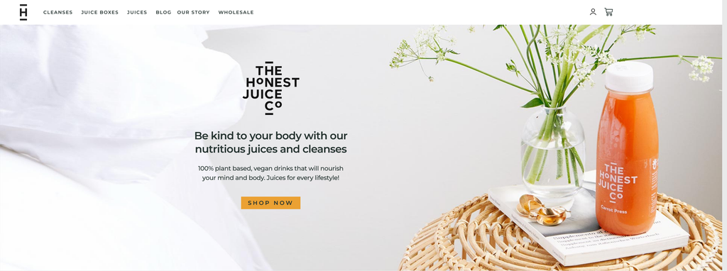 Website Design & Creation for juice website URL 4
