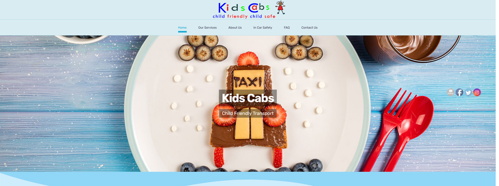 Website Design & Creation for kids taxi service website URL 3