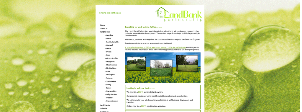 Website Design & Creation for landbank website URL 2