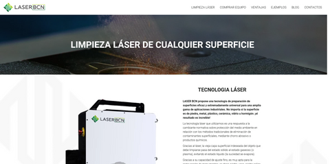 Website Design & Creation for laser cutting website URL 2