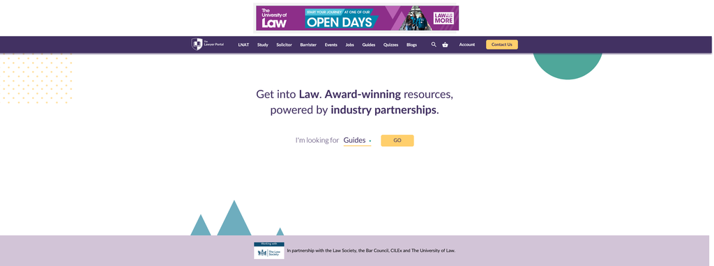 Website Design & Creation for law firm website URL 2