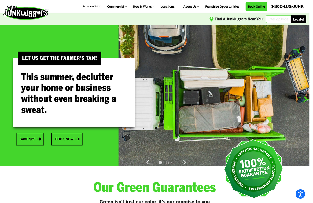 Website Design & Creation for litter removal website URL 5