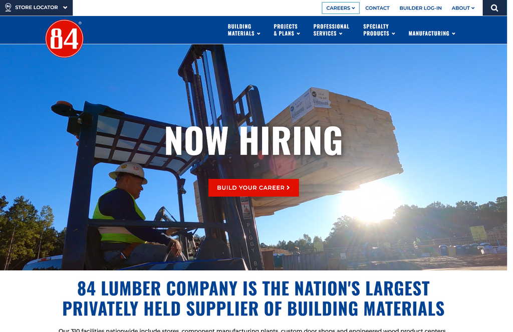 Website Design & Creation for lumber yard website URL 1