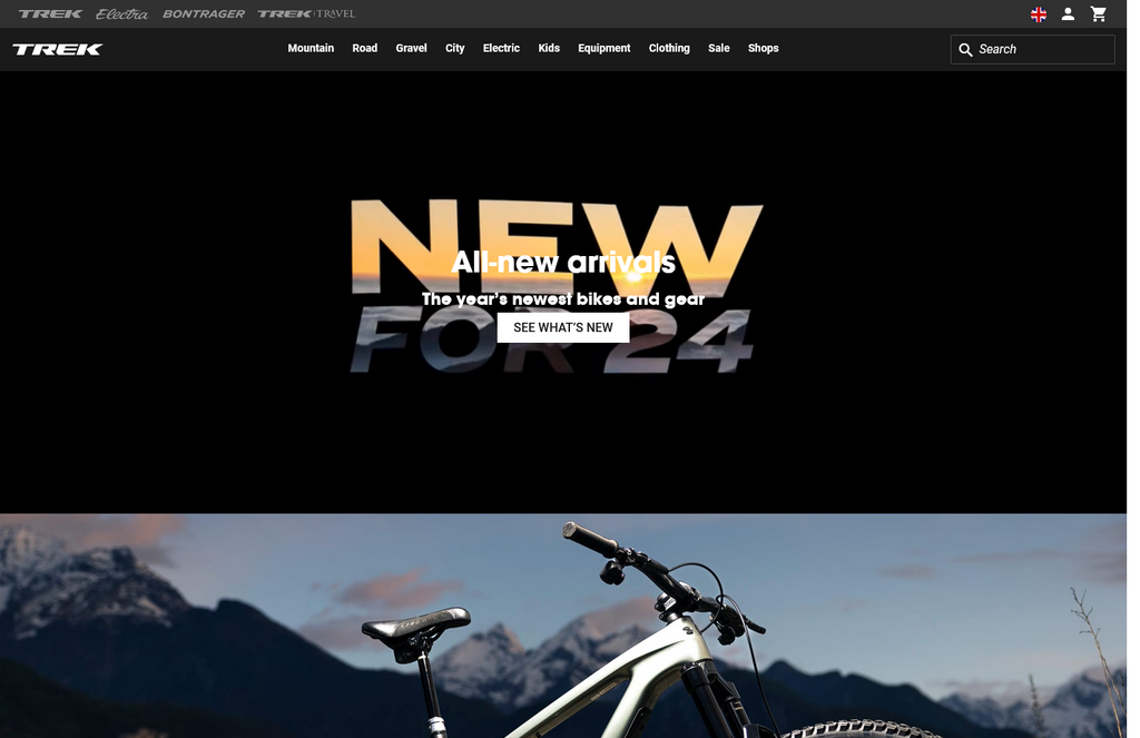 Website Design & Creation for luxury bike website URL 5