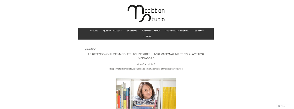 Website Design & Creation for mediation studio website URL 1