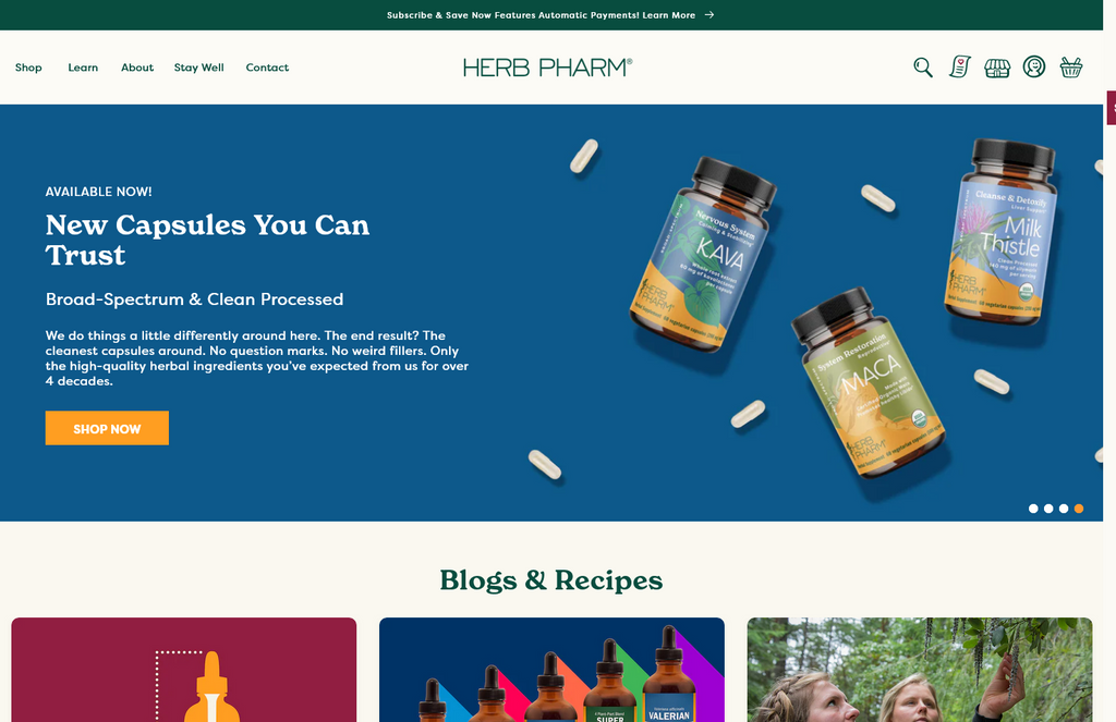 Website Design & Creation for medicinal herbs website URL 3