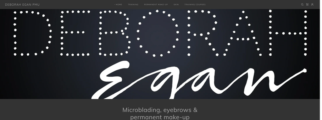 Website Design & Creation for microblading website URL 3