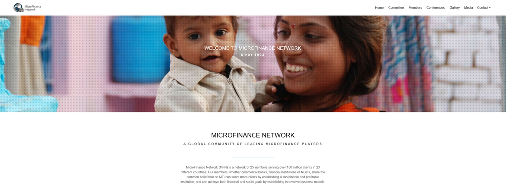 Website Design & Creation for microfinance website URL 4