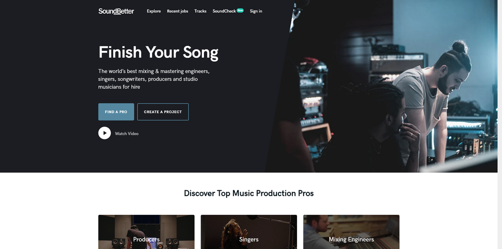 Website Design & Creation for music producer website URL 1
