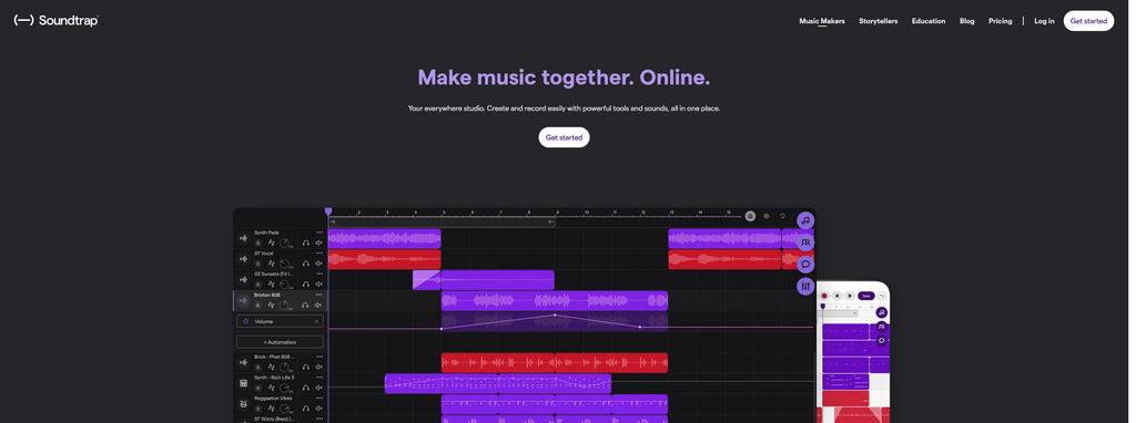 Website Design & Creation for music studio website URL 1