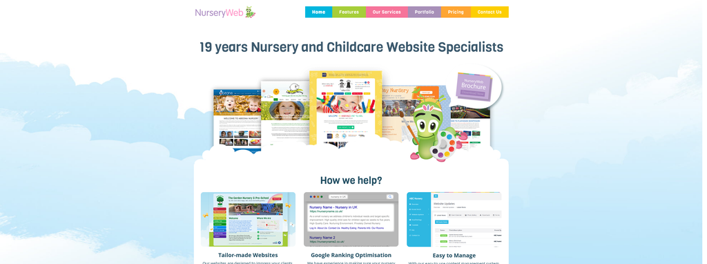 Website Design & Creation for nursery website URL 3