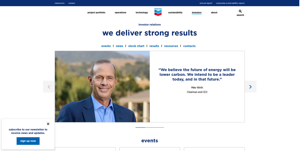 Website Design & Creation for oil and gas website URL 3