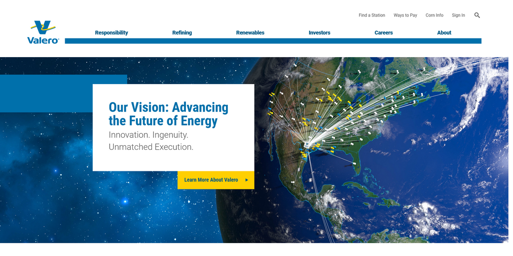 Website Design & Creation for oil and gas website URL 4