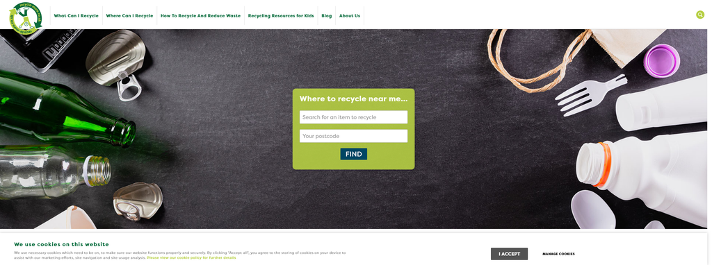 Website Design & Creation for paper recycling website URL 1