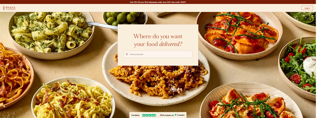 Website Design & Creation for pasta website URL 2
