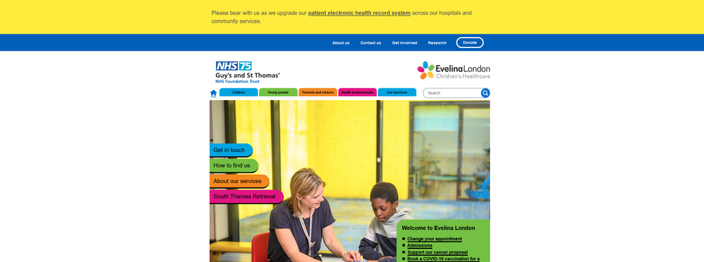 Website Design & Creation for pediatrics office website URL 4