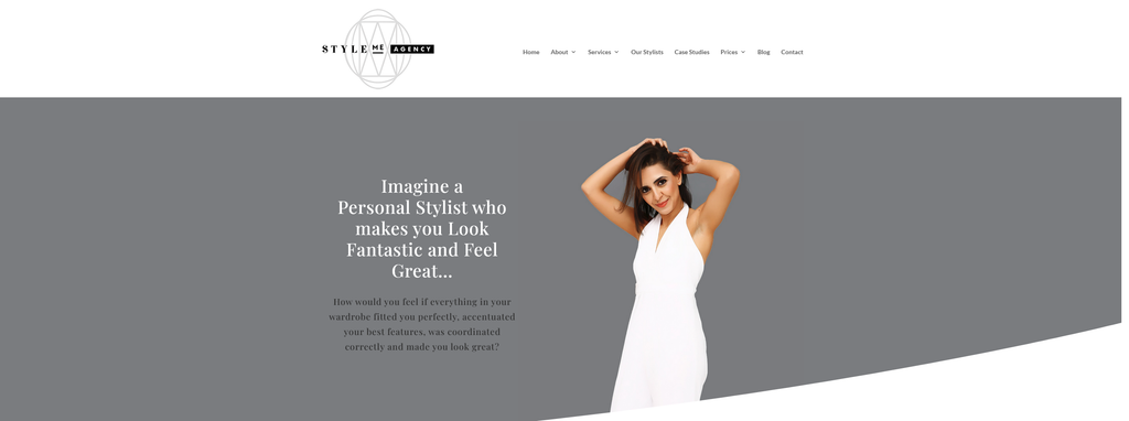 Website Design & Creation for personal styling website URL 2