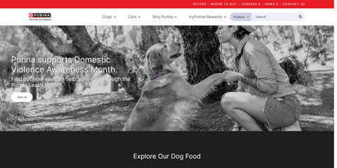 Website Design & Creation for pet food website URL 1