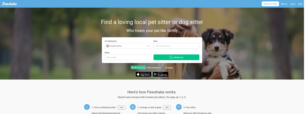 Website Design & Creation for pet sitting website URL 5