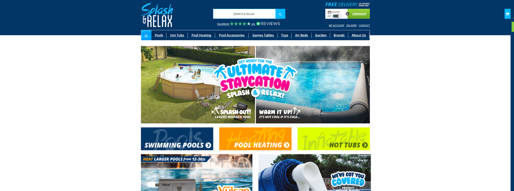 Website Design & Creation for pool cleaning website URL 3