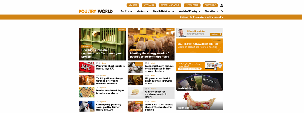 Website Design & Creation for poultry farm website URL 5