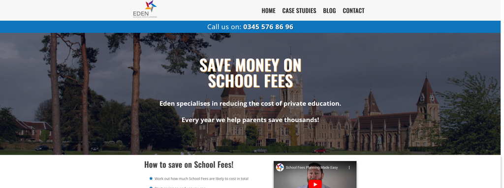 Website Design & Creation for private school website URL 5