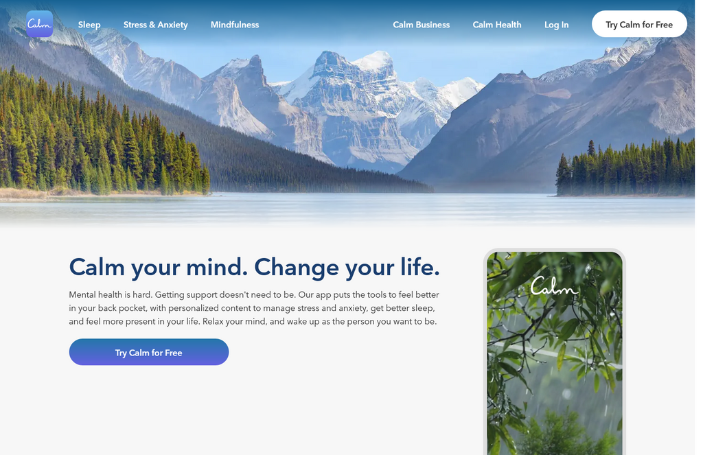 Website Design & Creation for professional meditation website URL 3