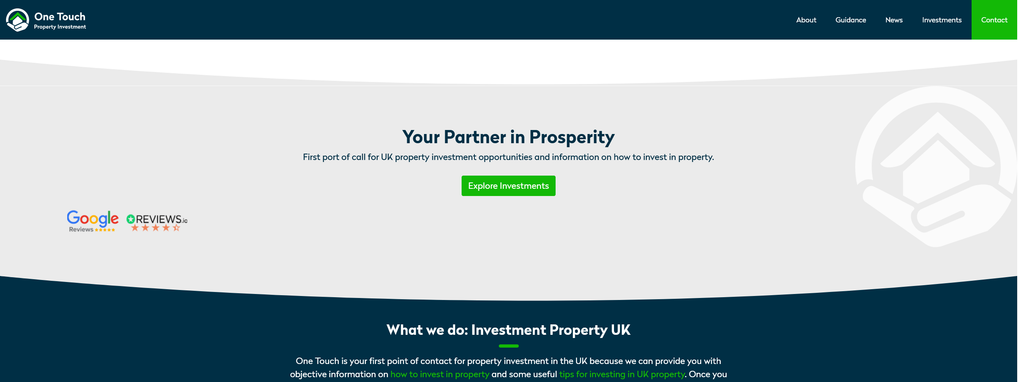 Website Design & Creation for property investment website URL 2
