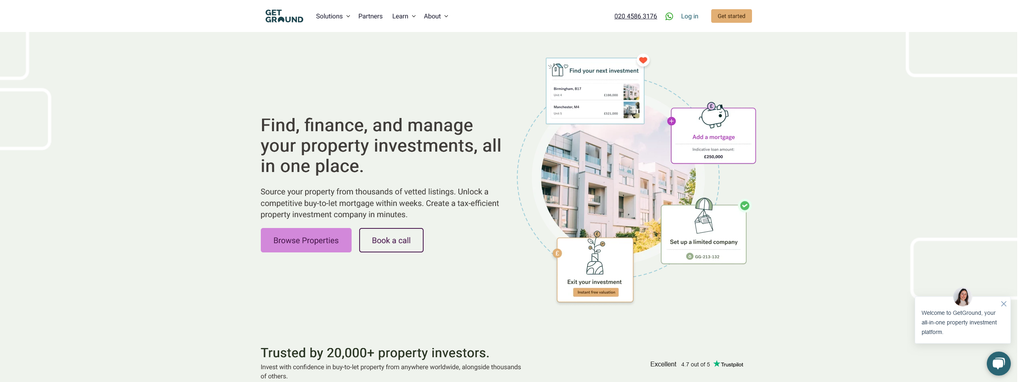 Website Design & Creation for property investment website URL 3
