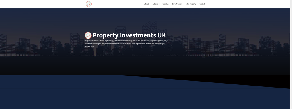 Website Design & Creation for property investment website URL 4