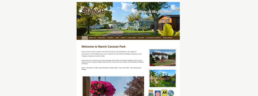 Website Design & Creation for ranch website URL 1