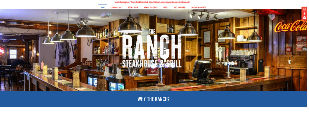 Website Design & Creation for ranch website URL 2