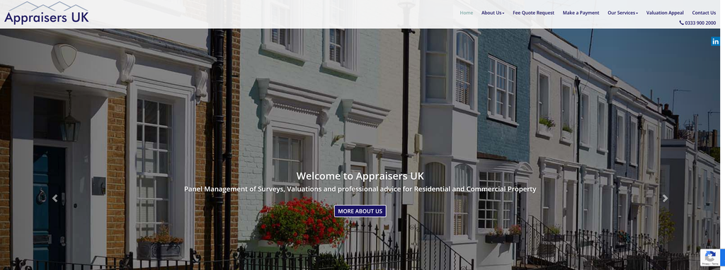 Website Design & Creation for real estate appraisal website URL 2