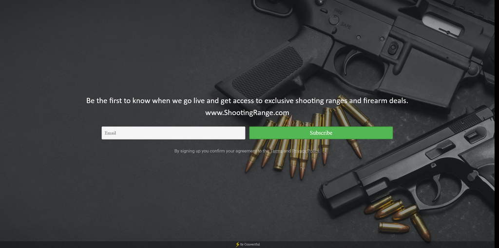 Website Design & Creation for shooting range website URL 1