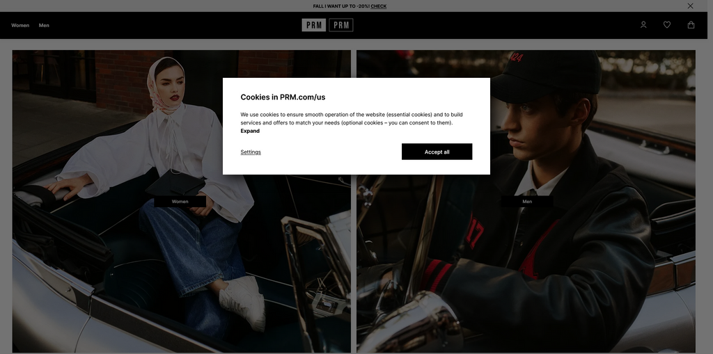 Website Design & Creation for sneaker store website URL 1