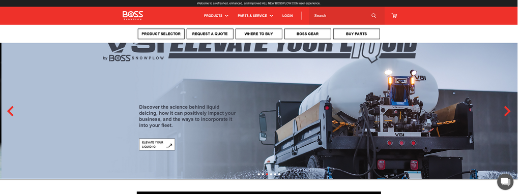 Website Design & Creation for snow plow website URL 2