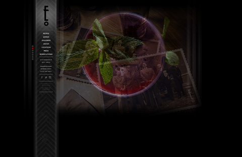 Website Design & Creation for speakeasy bar website URL 1