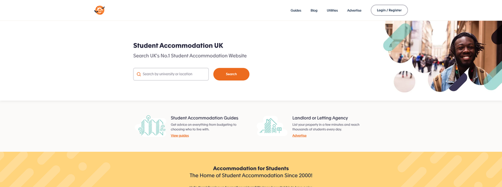 Website Design & Creation for student accomodation website URL 3