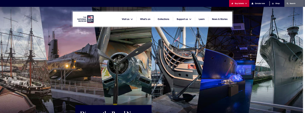 Website Design & Creation for submarine tour website URL 2