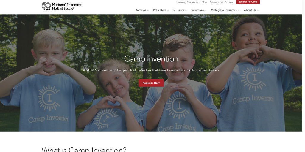 Website Design & Creation for summer camp website URL 4