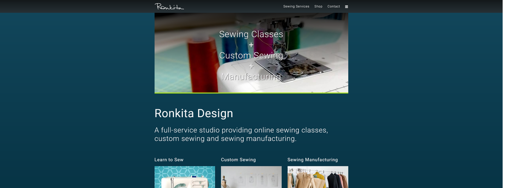 Website Design & Creation for tailoring website URL 3