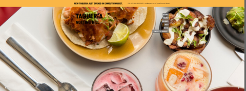 Website Design & Creation for taqueria website URL 1