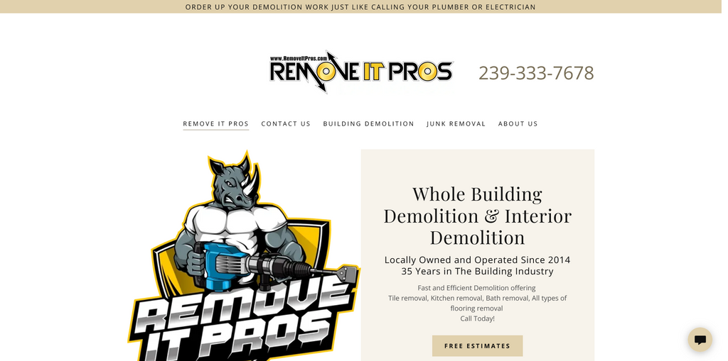 Website Design & Creation for tattoo removal website URL 1