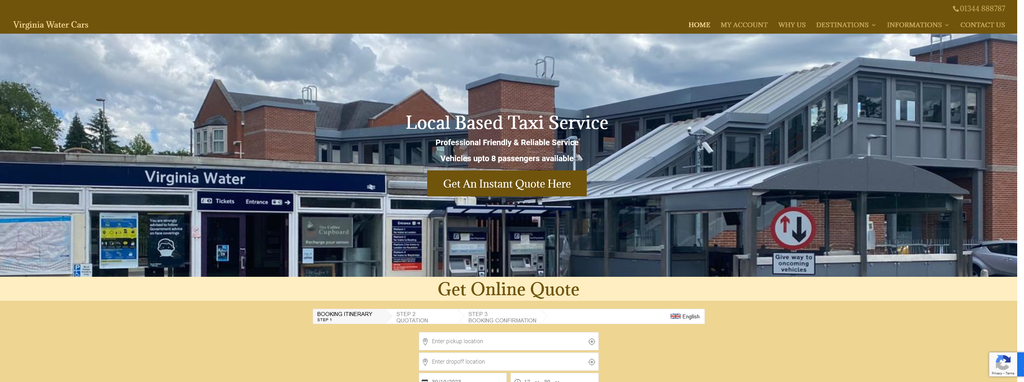 Website Design & Creation for water taxi service website URL 1