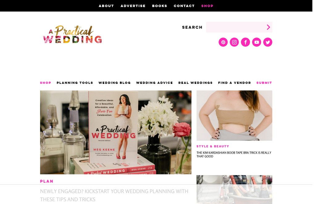 Website Design & Creation for wedding planning website URL 3