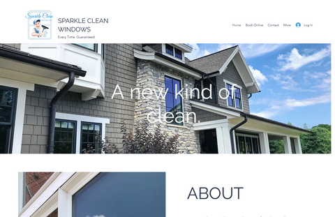 Website Design & Creation for window cleaning website URL 4