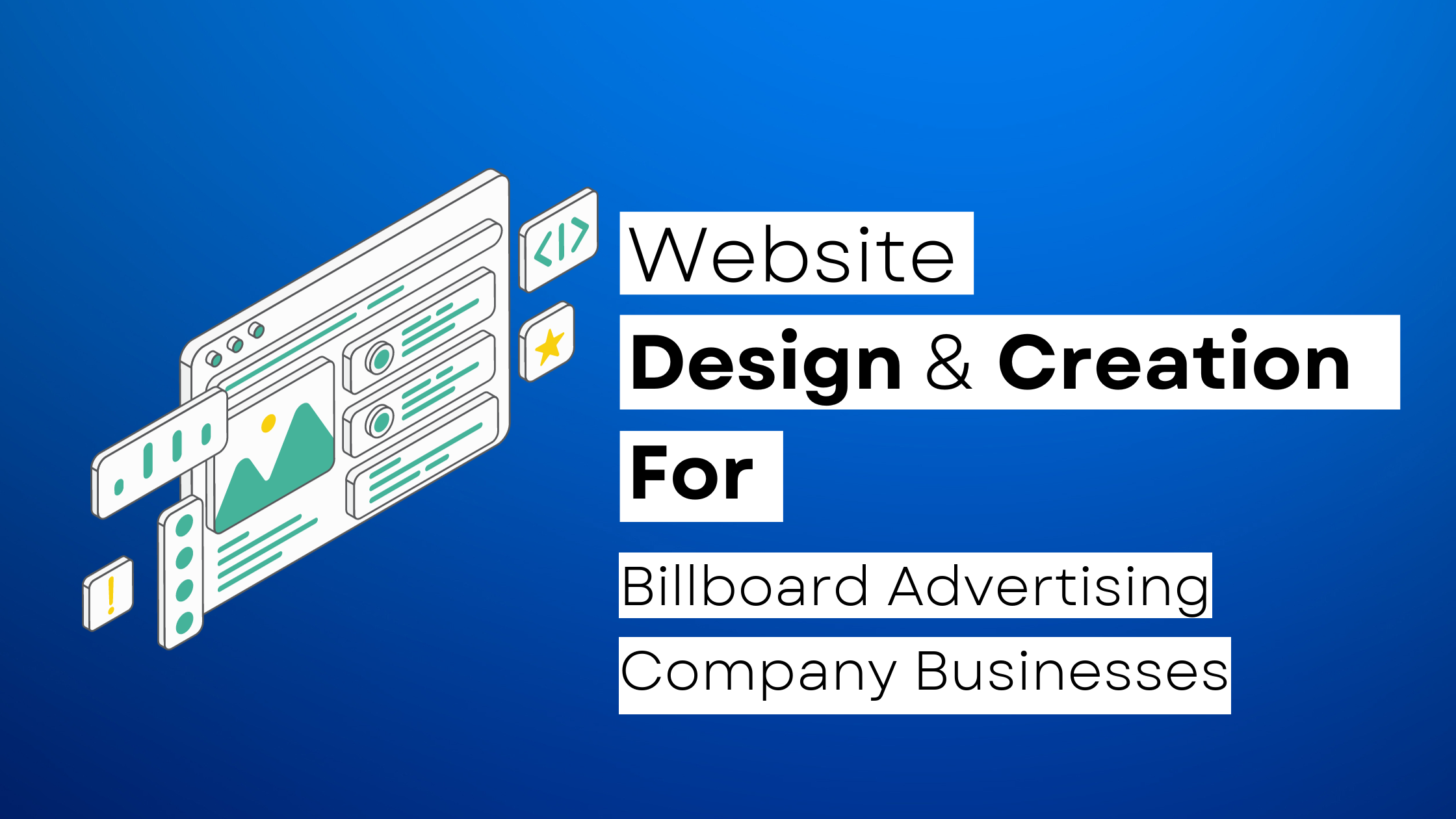 How to start a Billboard Advertising Company  website